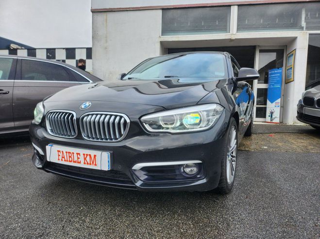 BMW Serie 1 LOUNGE 118 D B8 NOIRE NACRE de 2019