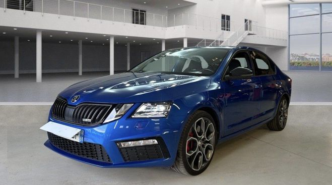 Skoda Octavia 2.0 TSI 245CH RS DSG7 EURO6D-T Bleu F de 2019