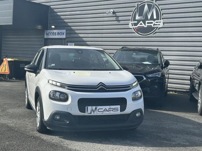 Citroen C3 1.5 BlueHDi 100 BLANC de 2020