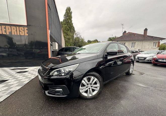 Peugeot 308 1.5 BLUEHDI 130CH S&S ACTIVE Noir de 2018