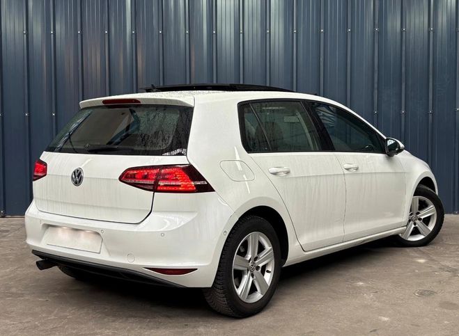 Volkswagen Golf 1.6 TDI 105 TREND LINE DSG BVA - Garanti Blanc de 2014
