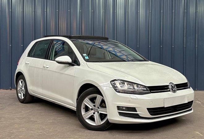 Volkswagen Golf 1.6 TDI 105 TREND LINE DSG BVA - Garanti Blanc de 2014
