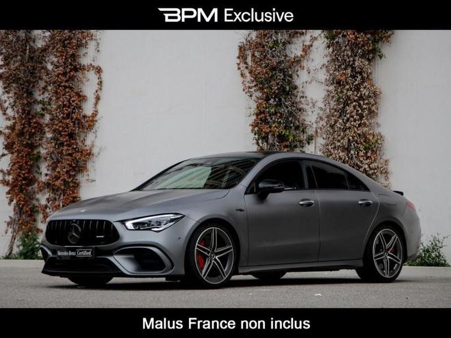 Mercedes Classe CLA 45 AMG S 421ch 4Matic  8G-DCT Speedshift Gris Montagne Magno Manufaktur de 2022