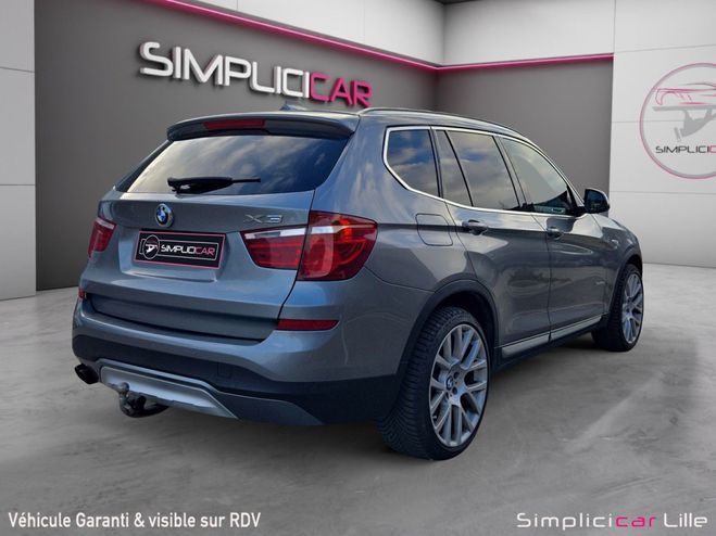 BMW X3 F25 LCI xDrive30d 258ch xLine A / Suivi  Bleu de 2016