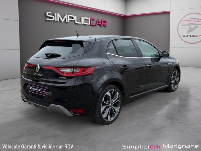 Renault Megane IV BERLINE TCe 160 EDC FAP GT-Line Si�ge Noir de 2019