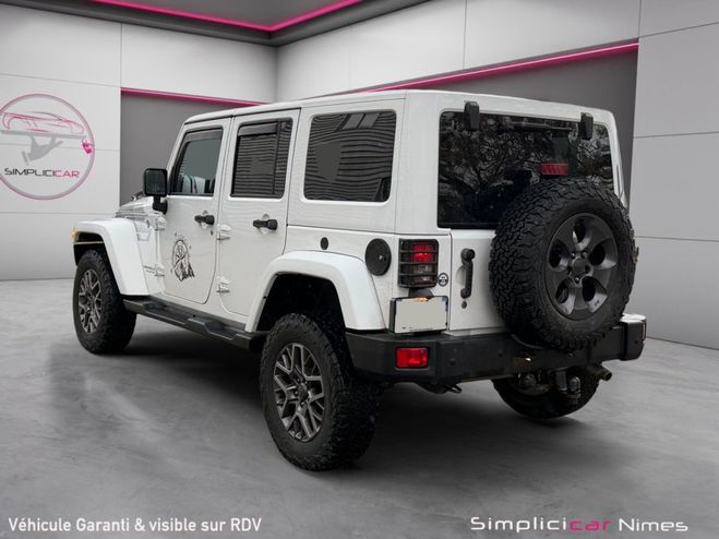 Jeep Wrangler 2.8 CRD 200 UNLIMITED - Cam�ra de recul  Blanc de 2017