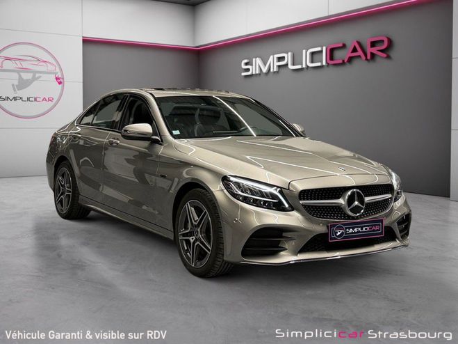 Mercedes Classe C 300 e 9G-Tronic AMG Line SUIVI COMPLET - Gris de 2020