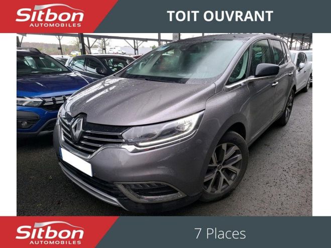 Renault Espace 2.0 Blue dCi 160 EDC Intens TOIT PANORAM GRIS FONCE de 2019