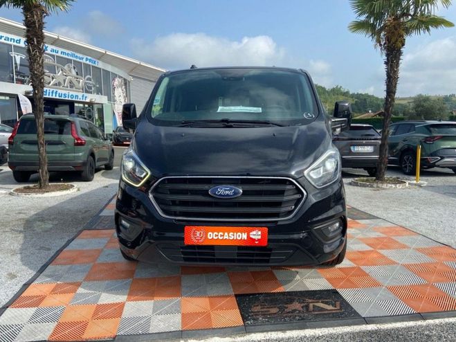 Ford Transit CUSTOM 300L L2H1 LIMITED 170 BVA CAB APP Noir de 2020