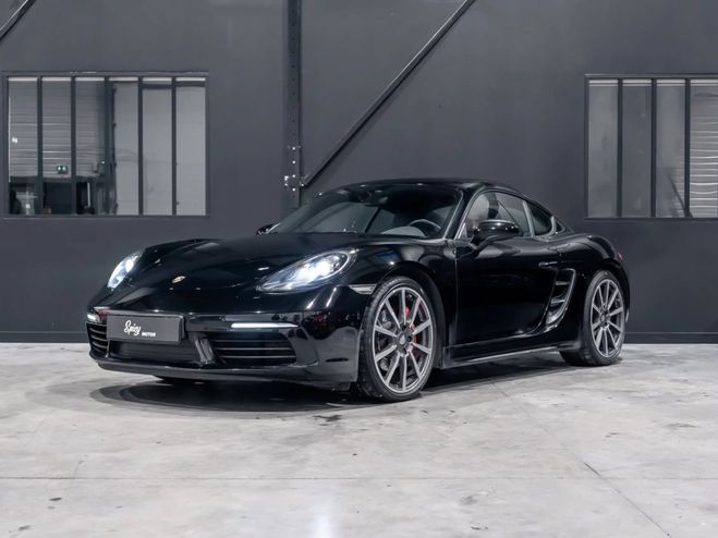 Porsche 718 Cayman S - Spicy Motor Noir de 2017