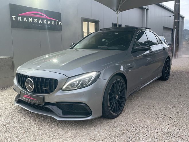 Mercedes Classe C 63 AMG Speedshift MCT / Origine France / Gris de 2015