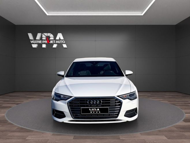 Audi A6 55 TFSI Quattro S line ? 340ch ? Apple C Blanc de 2019