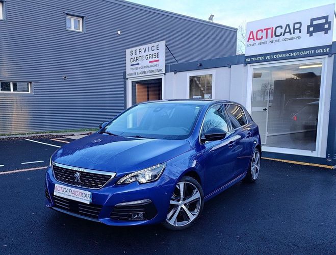 Peugeot 308 II 2.0 BLUEHDI 180 GT BVA Bleu M�tallis� de 2018