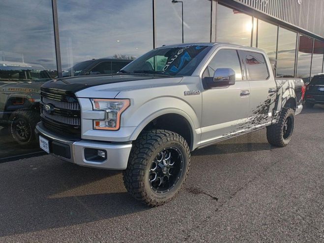 Ford F150 SUPERCREW PLATINUM V6 3.5L REHAUSSE Gris de 2018
