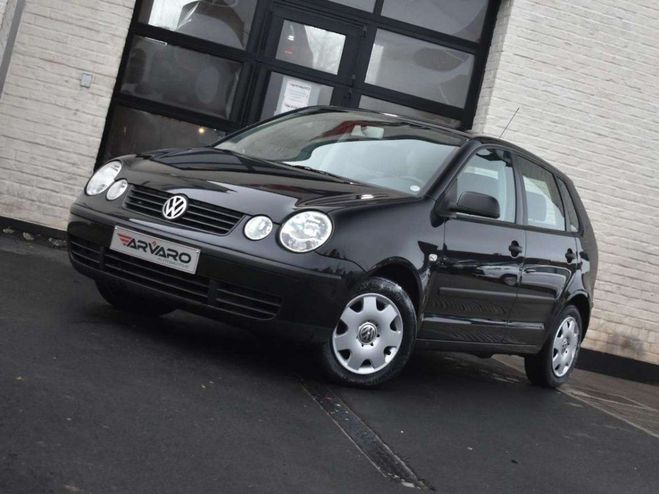 Cliquer pour voir la photo suivante Volkswagen Polo 1.2i Comfortline Airco Topstaat Garantie Noir Métallisé de