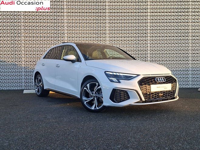 Audi A3 Sportback 40 TFSIe 204 S tronic 6 S Line Blanc de 2024