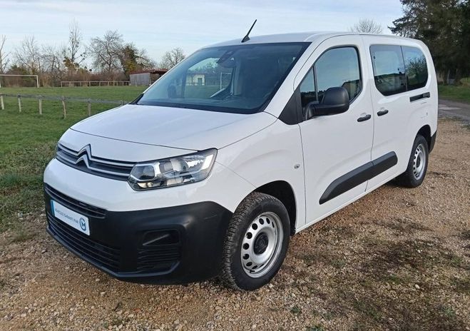Citroen Berlingo VAN Rallong� HDi 100cv 3 places TVA r�cu Blanc de 2021