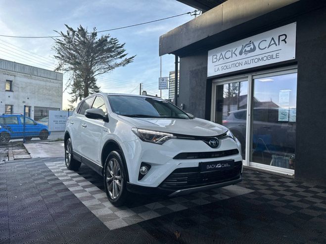 Toyota RAV 4 HYBRIDE 197ch AWD Design Blanc de 2017