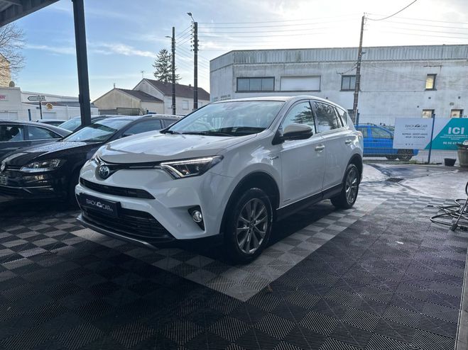 Toyota RAV 4 HYBRIDE 197ch AWD Design Blanc de 2017
