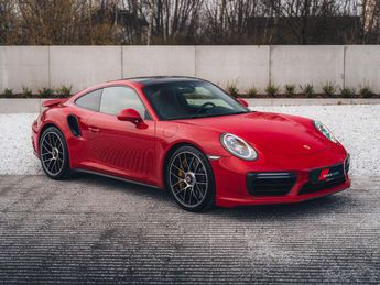  Voir d&eacute;tails -Porsche 911 991 .2 Turbo S Carmine Red Carbon Lift B &agrave; Harelbeke (85)