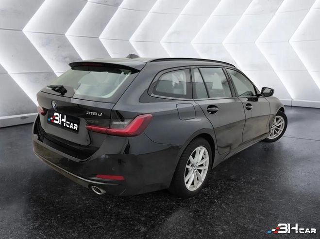 BMW Serie 3 TOURING 318D G21 BVA8 2022 GARANTIE 1 AN Noir de 2022