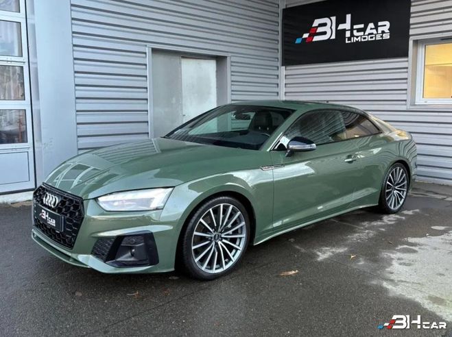 Audi A5 Coupe 40 TFSI 204 ch S-line TVA r�cup�ra Vert de 2022