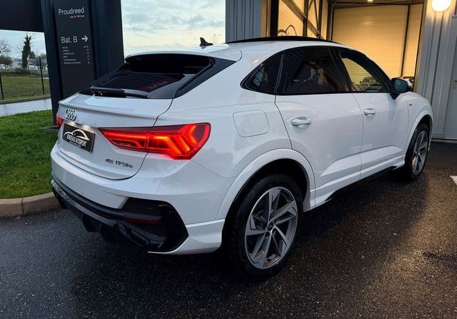 Audi Q3 Sportback 45 TFSi e 245ch S Line Tronic6 Blanc de 2023
