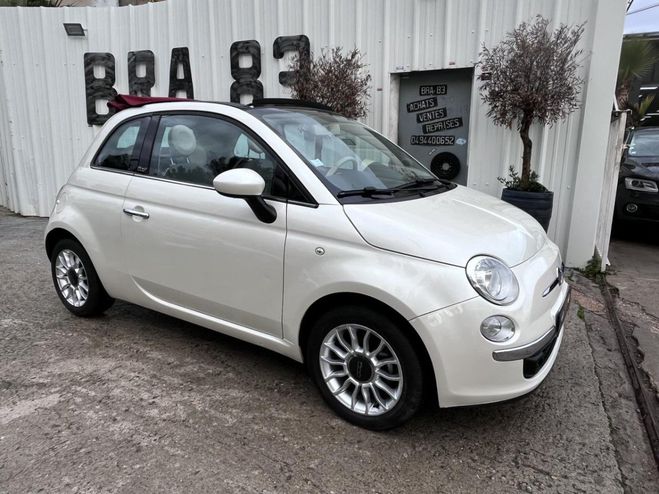 Fiat 500 Cabriolet 1.2i - 69 S&S Euro 6 Lounge BLANC de 2013