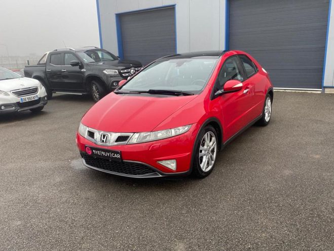 Honda Civic 2.2 i-CTDi 2006 Ex�cutive Navi Cuir PHAS ROUGE FONCE de 2009