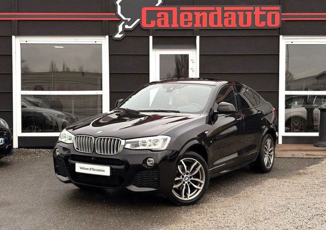 Cliquer pour voir la photo suivante BMW X4 (F26) XDRIVE35DA 313CH M SPORT Noir de 2017