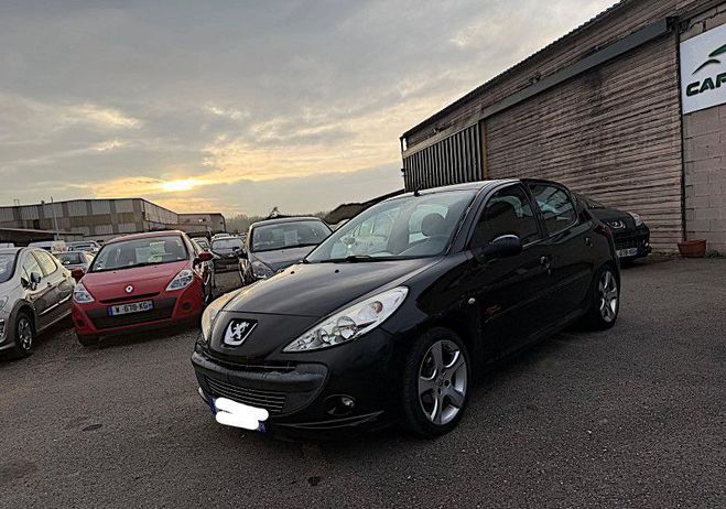 Peugeot 206 + 1.4 TRENDY 5P Noir de 2010