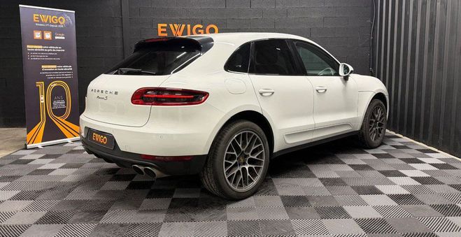 Porsche Macan s 3.0 diesel 258 bva Blanc de 2014