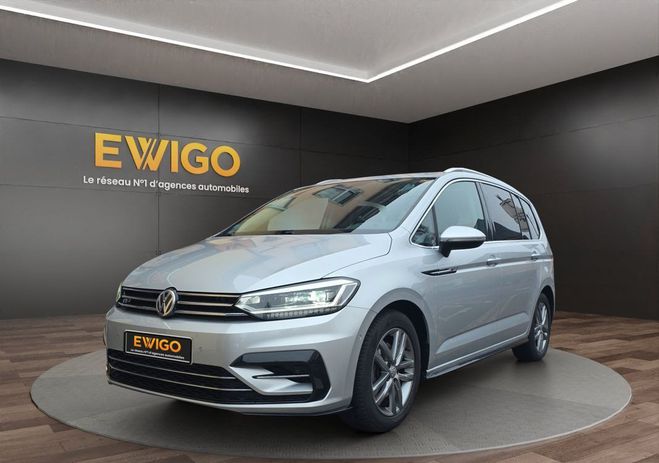 Volkswagen Touran 2.0 tdi 190 bluemotion r-line dsg bva -7 Gris de 2017