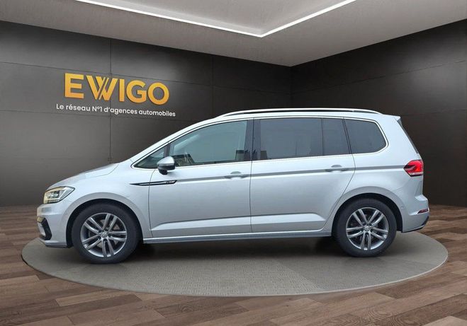 Volkswagen Touran 2.0 tdi 190 bluemotion r-line dsg bva -7 Gris de 2017