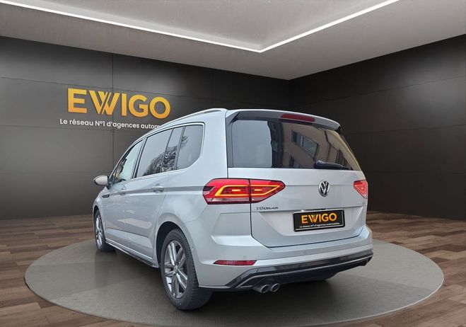 Volkswagen Touran 2.0 tdi 190 bluemotion r-line dsg bva -7 Gris de 2017