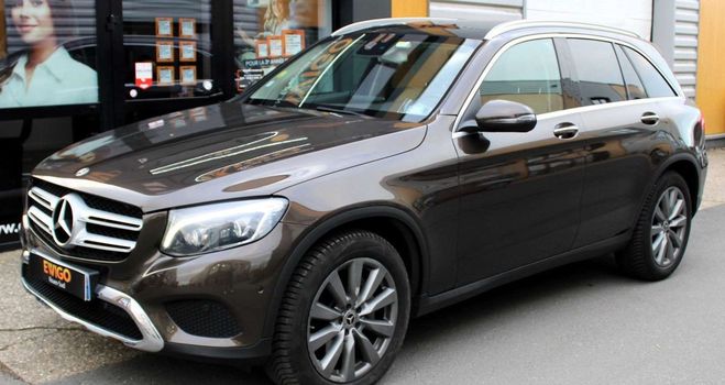 Mercedes GLC Classe 220 d 2.2 170 ch executive 4matic Marron de 2018