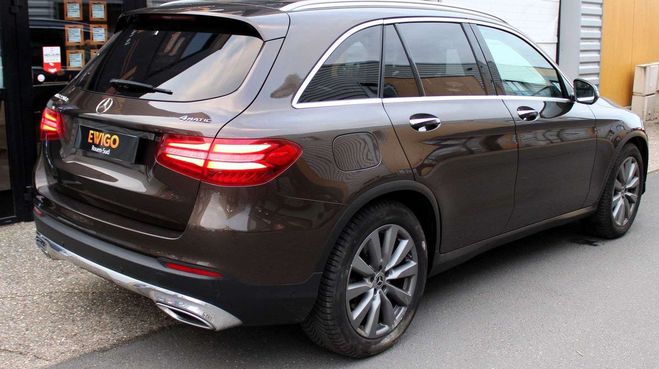Mercedes GLC Classe 220 d 2.2 170 ch executive 4matic Marron de 2018
