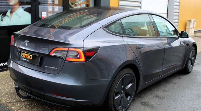 Tesla Model 3 model-3 electric 500 82kwh grande-autono Gris de 2023