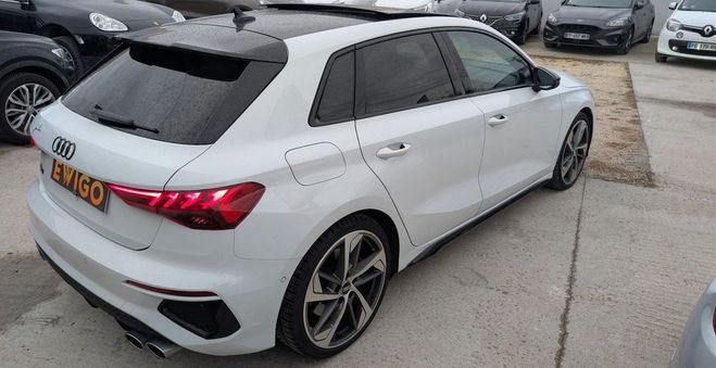 Audi S3 sportback 2.0 tfsi 310 black edition qua Blanc de 2020