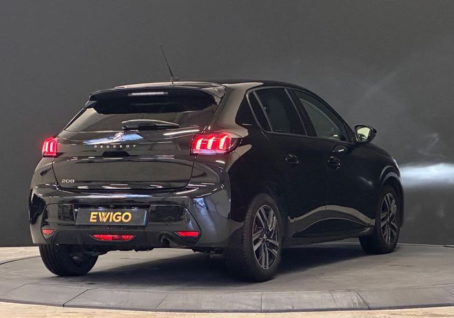 Peugeot 208 100ch allure Noir de 2021