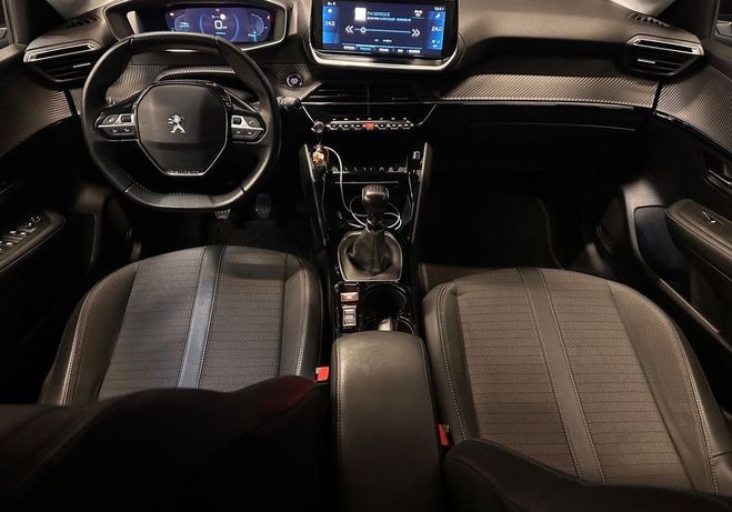 Peugeot 208 100ch allure Noir de 2021