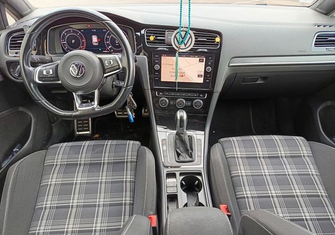 Volkswagen Golf 2.0 tdi 184ch dsg7 gtd suivi distrib ok  Blanc de 2018