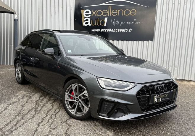 Audi A4 AVANT 40 TDI 204CH S LINE TRONIC 7 Gris de 2023
