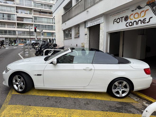 BMW Serie 3 CABRIOLET (E93) 320I 170CH LUXE Blanc de 2010