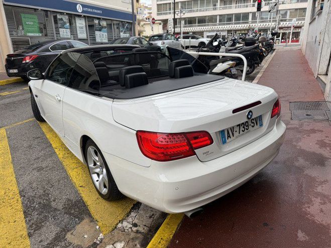 BMW Serie 3 CABRIOLET (E93) 320I 170CH LUXE Blanc de 2010