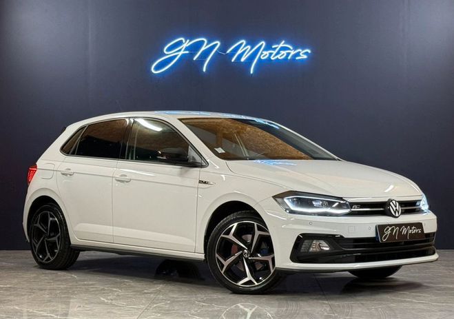 Cliquer pour voir la photo suivante Volkswagen Polo 6 r-line 1.0 tsi 115 dsg7 garantie 12 mo Blanc de 2021