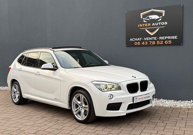 BMW X1 20D XDrive BVA Pack M Blanc de 2012
