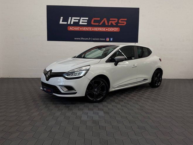 Renault Clio 1.5 dCi 90ch GT Line 2019 boite automati BLANC de 2019
