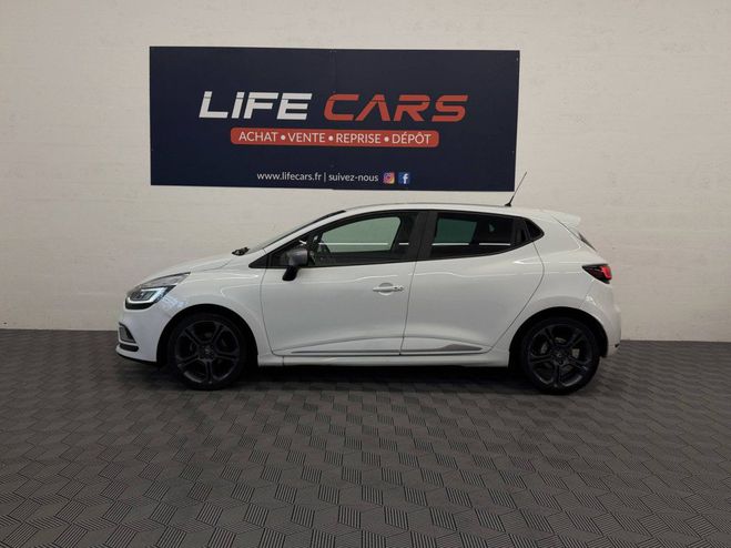 Renault Clio 1.5 dCi 90ch GT Line 2019 boite automati BLANC de 2019