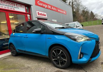  Voir d&eacute;tails -Toyota Yaris 1.5 Hybrid Cyan Edition &agrave; Vienne (38)